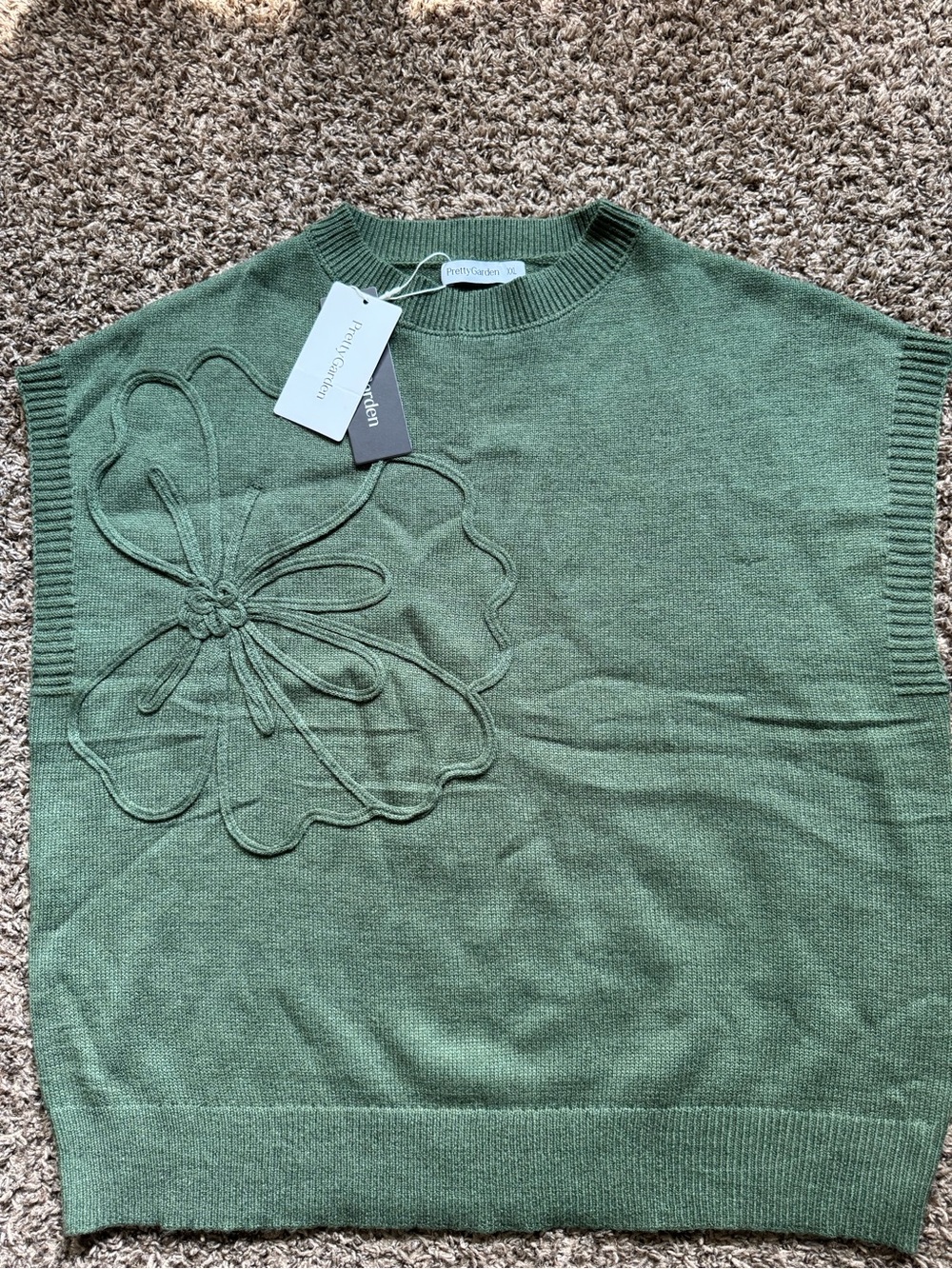 Floral Marguerite Sweater